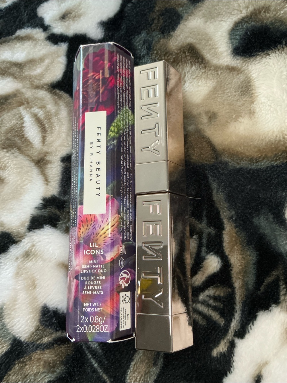 Fenty LIL icons Mini Semi-Matte Lipstick Duo - Picture 5 of 5